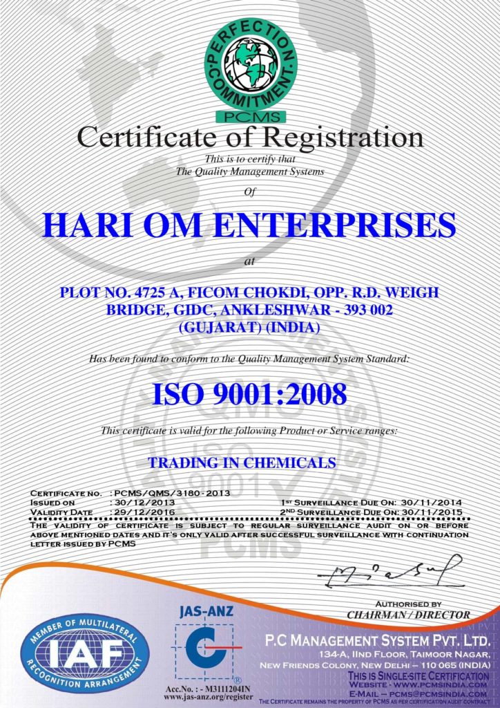 HARI OM ENTERPRISES - PCMS - 9001-page-001